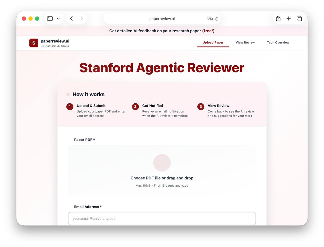 Co founder Coursera выложил в открытый доступ ИИ ревьюер для научных статей Stanford Agentic Reviewer Авторы уверяют что оценка ИИ почти не отличается от баллов выставленных живыми рецензентами а значит это хороший способ оценить статью перед её отправкой например на конференцию Пользуемся тут