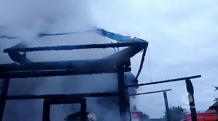Пожары в Красноярском крае: один погибший и пострадавший в Курлово