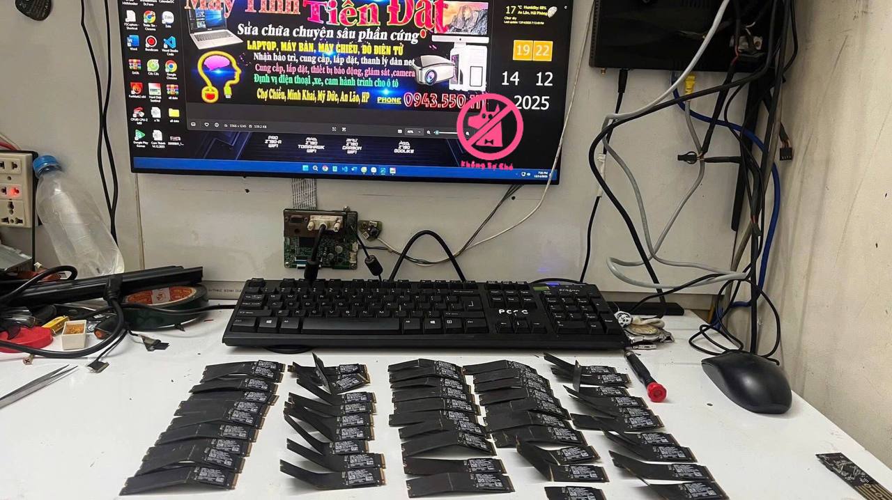 Ужасы на ночь во Вьетнаме заботливый мальчик решил проверить на прочность твердотельные накопители только закупленные его отцом перед подорожанием Итог на фото По оценкам мужчина лишился 50 SSD на 4000 и сына xor journal