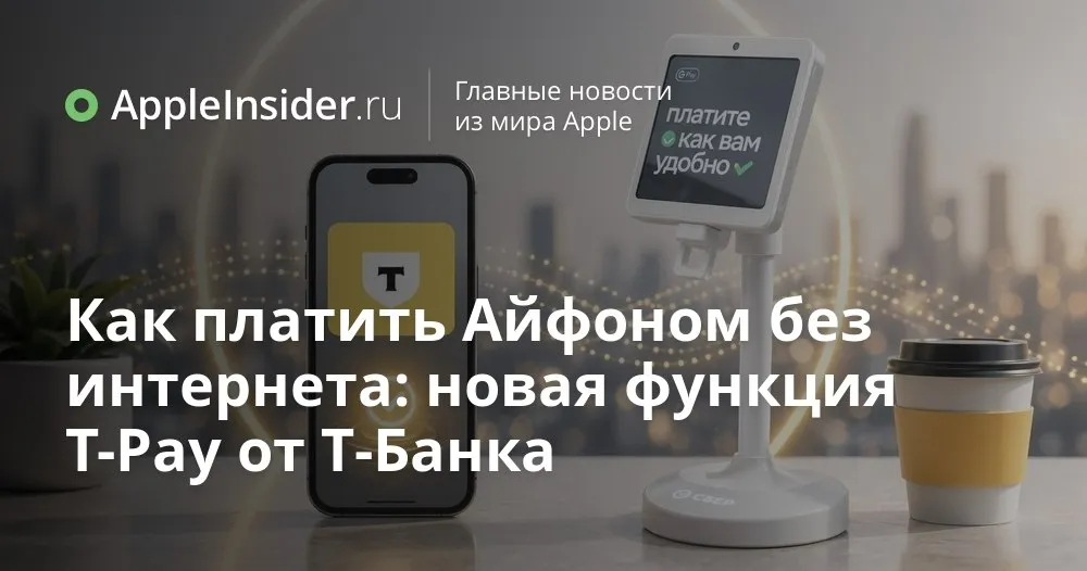 T Pay на iPhone как Т Банк научил айфон платить там где сеть пропадает Иногда мы стоим у терминала а интернет решает взять выходной именно сейчас Магазин в подвале метро трасса за городом и вот уже кассир смотрит с лёгким осуждением а мы судорожно ловим сеть на iPhone В Т Банке тихо подкрутили T Pay на айфонах так что сценарий с позорным у вас не проходит становится заметно менее вероятным Разбираемся что именно поменяли в приложении какие iPhone подходят и почему без Face ID или Touch ID можно даже не пытаться   appleinsider ru p 569122