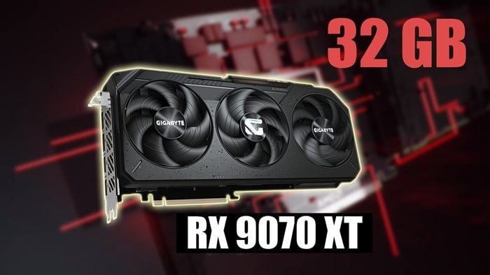 AMD готовит Radeon RX 9070 XT с 32 ГБ памяти  Ожидается, что видеокарты RX 9070 XT и RX 9070 на архитектуре RDNA 4 появятся в марте с 16 ГБ памяти  Однако, на форуме Chiphell утверждают, что AMD работает над версией с удвоенным объёмом памяти, релиз которой возможен в первой половине 2025 года  Хотя шина останется 256-битной, а скорость — 20 Гбит/с, для игр её потенциал может быть не полностью раскрыт, но для ИИ задач она будет полезна  // Это вам не 12 Гбайт, как у некоторых