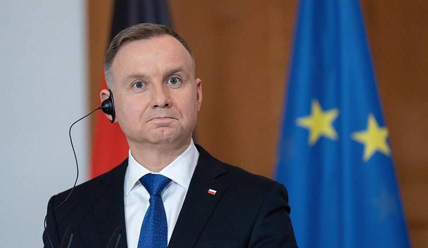 Зеленский наградил президента Польши Дуду орденом Свободы.