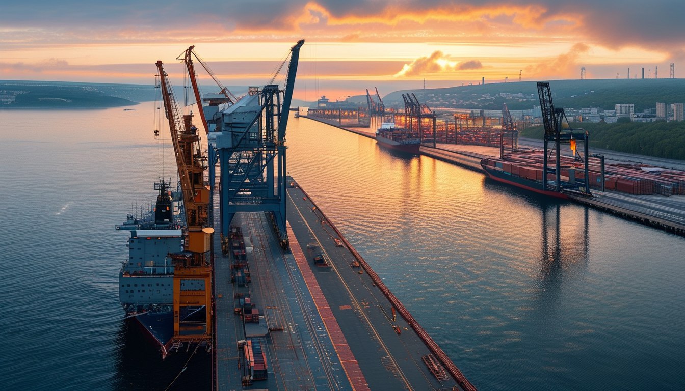 Находкинский МТП установил рекорд по обработке грузов за смену Находкинский морской порт за смену обработал 40 625 тысяч тонн экспортного и импортного груза Все причалы заняты на смене работали две бригады докеров механизаторов Компания Аттис Энтерпрайс за ночь обработала 9 85 тыс тонн экспортного груза по флоту В январе сентябре 2025 года порт нарастил перевалку грузов на 12 до 7 8 млн тонн Перевалка металлопроката выросла на 57 угля на 6 прочих грузов на 14 АО Находкинский морской порт одна из крупнейших стивидорных компаний на Дальнем Востоке Порт расположен в бухте Находка и связан с Евразийским континентом через Транссибирскую магистраль обеспечивая грузопоток Азия Европа Азия Возможности порта позволяют выгружать до 612 вагонов в сутки складские площади превышают 300 тысяч квадратных метров