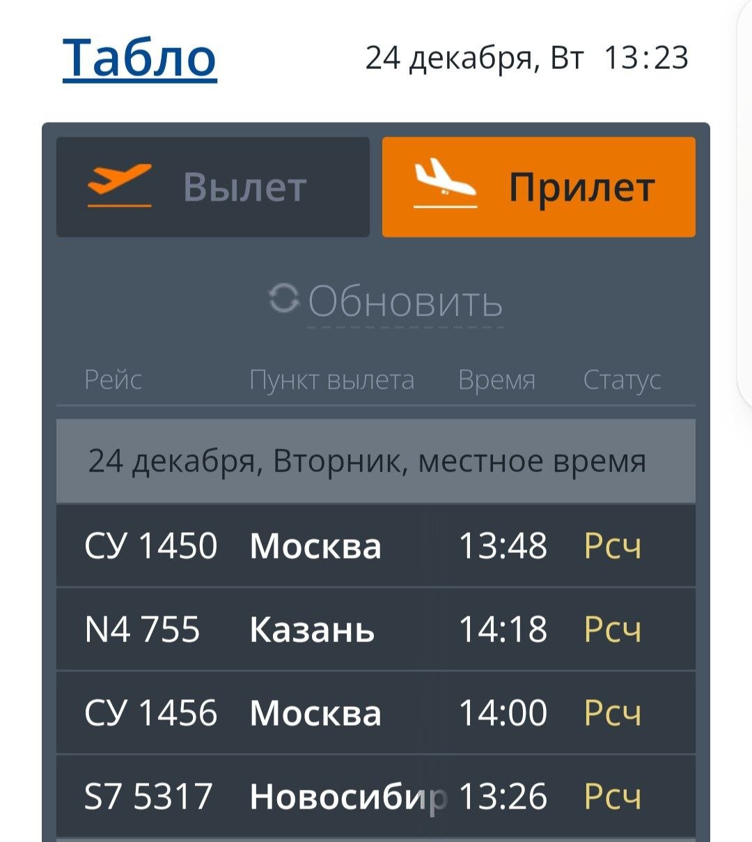 В Кемерове сегодня задержаны авиарейсы в Москву, Казань и Новосибирск.    Причина - неблагоприятные метеоусловия. Согласно данным онлайн-табло, предварительное время посадки в аэропорту им. А.А.Леонова около 14.00.     Вести-Кузбасс