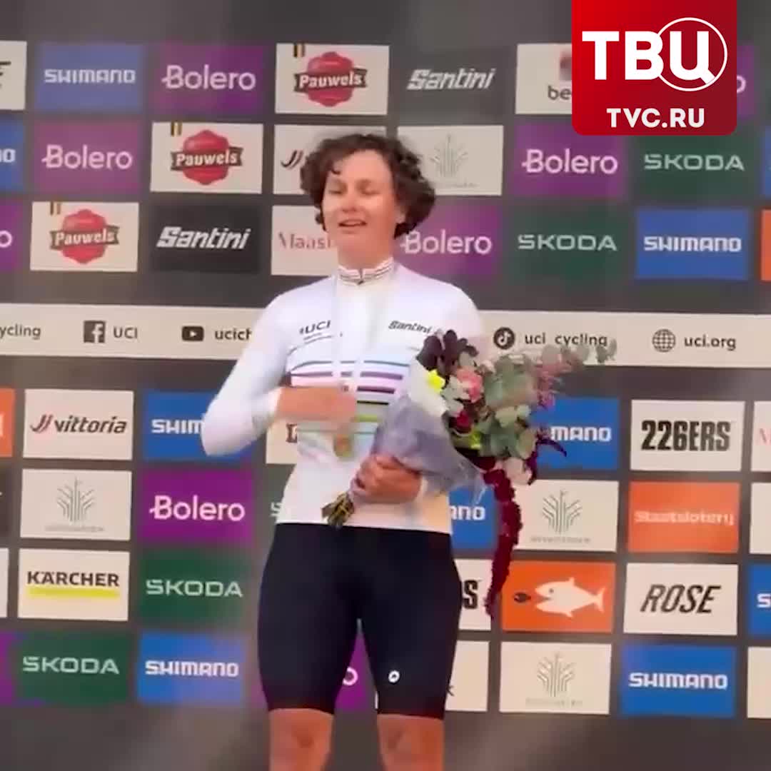 Чемпионат мира по велоспорту: Дарья Правилова победила, литовская спортсменка отказалась от фото