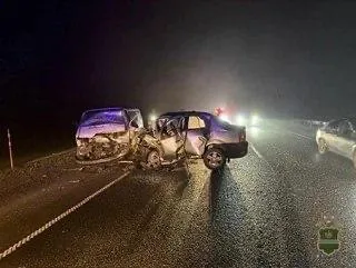 Водитель выехал на встречку и погиб в Бабынинском округе Смертельное ДТП произошло сегодня ночью на трассе М 3 По предварительной информации водитель автомобиля Renault Logan ехал в сторону Брянска выехал на встречную полосу и столкнулся с Volkswagen Transporter сообщили в региональном МВД В результате водитель Renault Logan погиб Второй участник аварии доставлен в медицинское учреждение Обстоятельства ДТП уточняются Тормозит Телеграм Подписывайтесь на наш канал в Максе