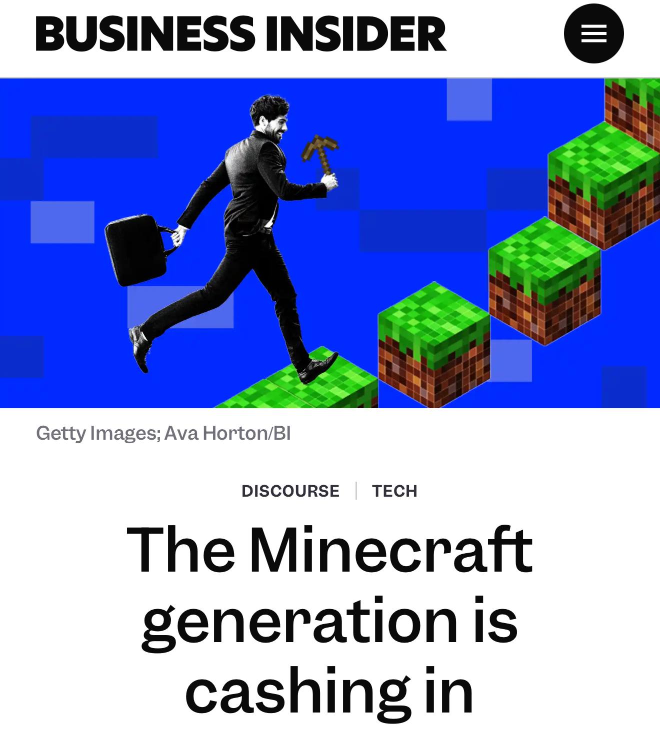 На Minecraft выросло много УСПЕШНЫХ людей — об этом пишет Business Insider.   Игра стала площадкой для развития стратегического мышления и навыков планирования у детей.   В пример журналисты приводят Колина Макдональда, который начал играть в 13 лет, а к 25 стоял во главе многомиллионной компании.  Многие талантливые разрабы также начинали с Minecraft — и добились успеха без образования.  Не играем, а прокачиваем навыки.    Техно