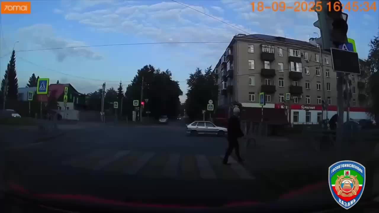 Смертельное ДТП в Казани: грузовик сбил пенсионерку на пешеходном переходе