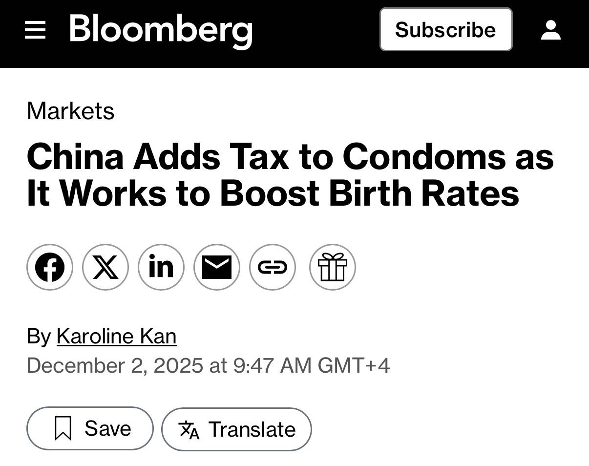 Налог на презервативы теперь будут платить китайцы в Поднебесной ввели его чтобы стимулировать рождаемость С 1993 года в стране действовала политика одна семья один ребенок так что на контрацептивы вообще не облагались налогом Теперь же к стоимости противозачаточных препаратов и средств впервые за 30 лет вводят 13 ный налог Рожайте и точка