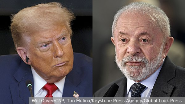 Дональд Трамп, проводя свою тарифную политику, руководствуется не логикой, а желанием наказать «провинившегося», сказали газете ВЗГЛЯД американисты Дмитрий Дробницкий и Малек Дудаков. Эксперты выделяют две причины, почему США вводят пошлины против Бразилии: Первая – политические противоречия между Вашингтоном и бразильскими властями. Вторая – недавно прошедший в латиноамериканской стране саммит БРИКС. Бразилиа попала в «немилость» из-за судебного разбирательства в отношении Болсонару. Его часто называют «бразильским Трампом», и он был близок к главе Белого дома, указал Дробницкий. «И левые, и правые в Бразилии критикуют Трампа. Его попытка вмешательства во внутрибразильскую политику не способствует достижению цели устроить смену власти на выборах в следующем году», – говорит Дудаков. Подробнее Подписаться Читать эксклюзив