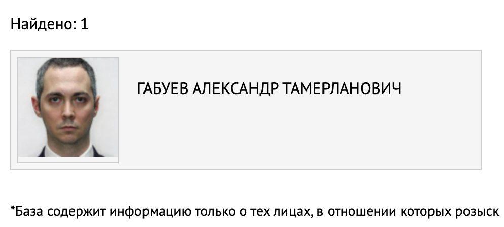 МВД объявило в розыск директора Берлинского центра Карнеги Александра Габуева По какой именно статье разыскивают Габуева, не уточняется, об уголовном деле против него ранее известно не было Берлинский центр Карнеги признан нежелательной организацией, Александр Габуев признан иноагентом