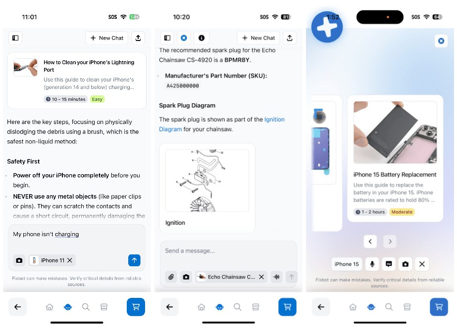 У iFixit с руководствами по разбору и ремонту электроники и бытовой техники снова появилось приложение для App Store В 2015 году его удалила Apple за то что iFixit выложила обзор внутренностей новой приставки Apple TV до того как та поступила в продажу В приложении есть ИИ помощник с голосовой диктовкой проверка аккумулятора и справочные разделы vc ru apple 2641474