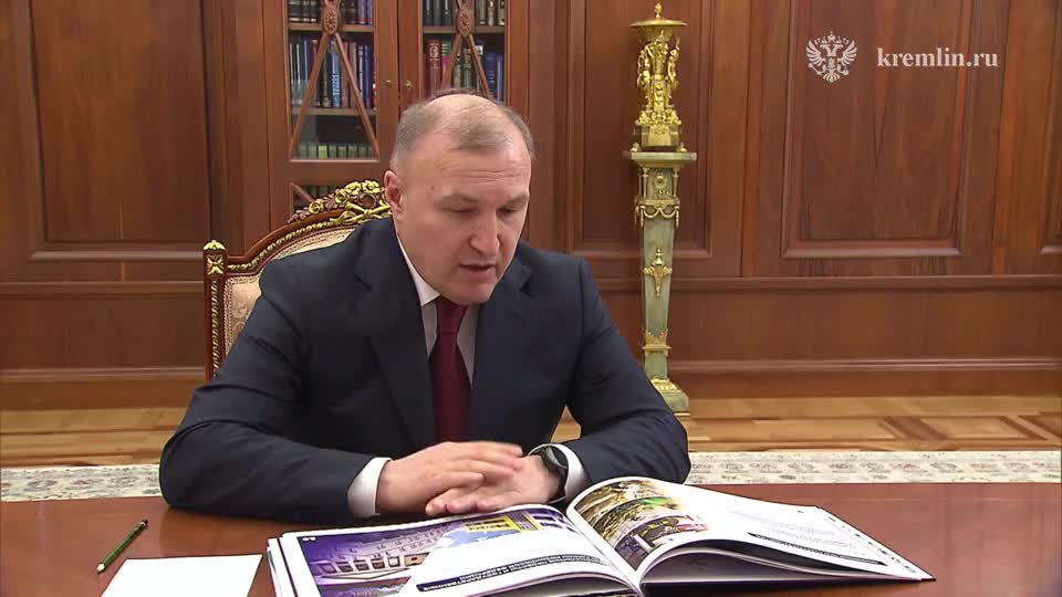 Путин обсудил с Кумпиловым экономические достижения Адыгеи