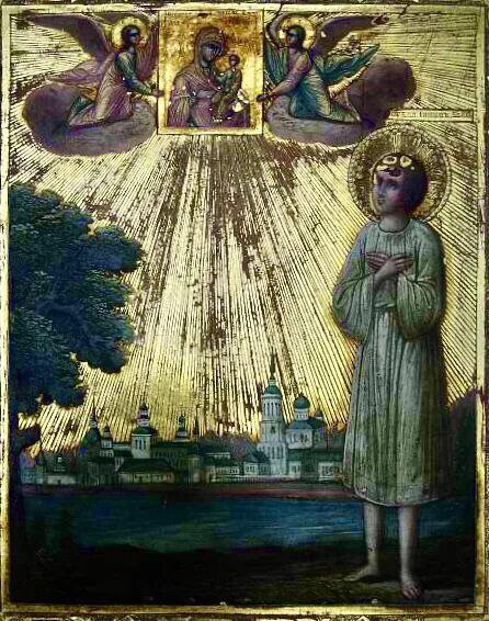 5 ноября День Памяти Праведного Иа́кова Боровичского Новгородского чудотворца 1544 О происхождении блаженного Иакова жизни его и кончине его нет достоверных сведений По местному преданию он в отрочестве принял на себя суровый подвиг юродства Христа ради По церковным песнопениям святой Иаков от младенства Богу прилепився Того стопам последовал победил плотския страсти воздержанием благодать духовную восприял своим жестоким житием на земли Ангелы удиви демоны же устраши и человеки просвети и ныне на небесех предстоя всех Царю Христу Прославил Господь святого подвижника после кончины Однажды к селению Боровичи в Новгородской области по реке Мсте против течения приплыла большая льдина на которой стоял гроб дубовая колода без крышки а в нем лежало тело юноши Боясь ответственности крестьяне шестами оттолкнули льдину к середине реки но она возвратилась к берегу Так повторялось трижды Ночью старейшинам села явился во сне юноша виденный ими на льдине и сказал Я такой же христианин как и вы Не гоните меня Мое имя Иаков я получил имя в честь святого Иакова брата Господня Мощи святого отрока были сначала помещены в часовне а в 1544 году перенесены в Святодуховской храм Тогда же было установлено ему празднование Господь прославляя Своего угодника даровал мощам святого Иакова целительную силу Полиелейное празднование установлено с 1572 года В Иконописном подлиннике о святом Иакове сказано Подобием млад наг препоясан платом В 1657 году патриарх Никон часть мощей святого перевез на Валдай в Иверскую обитель Часть святых мощей осталась в Духовом Боровичском монастыре Новгородской епархии другая хранилась в Авраамиевом ските бывшей Финляндской епархии Память преподобного Иакова совершается два раза в год 22 мая 4 июня и в день перенесения честных его мощей 23 октября 5 ноября