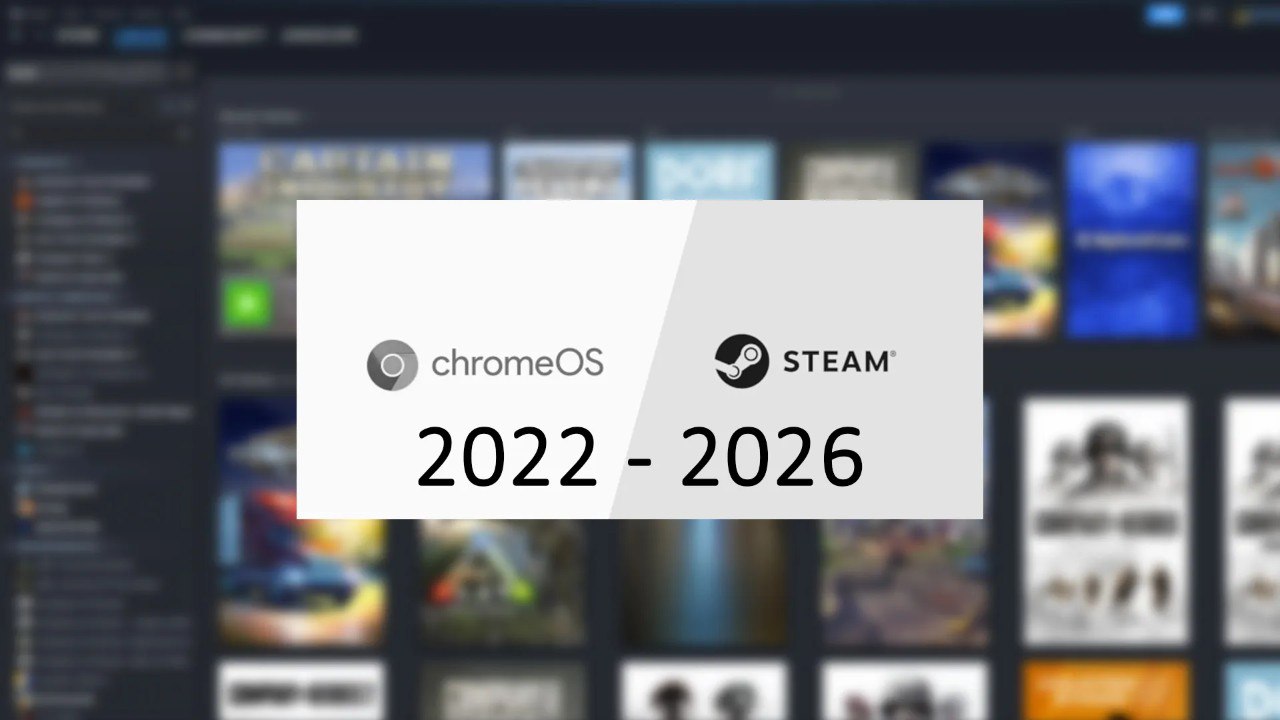 Steam на ChromeOS — В С Ё Google объявила, что бета-тестирование Steam на хромбуках завершается 1 января 2026 года. После этого поиграть даже в установленные игры уже не получится. Полноценной релизной версии Steam на ChromeOS, соответственно, не появится. Google долгое время пыталась продвигать Chromebook как устройства для игр, в том числе мотивируя партнёров выпускать модели с соответствующим железом. rozetked.me/news/40828