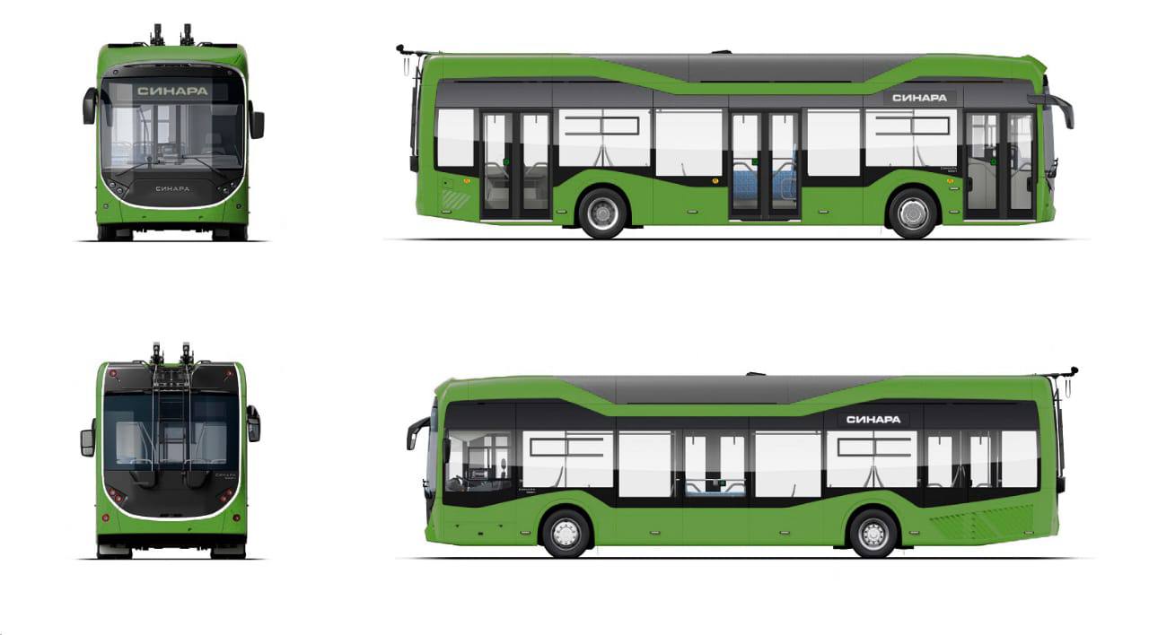 Троллейбусы для Калининграда выпустят на челябинском заводе в желто-зеленом цвете  В окраске новых троллейбусов «Синара-6254» для Калининграда будет преобладать желто-зеленая гамма. Она соответствует действующим в городе требованиями к экстерьеру транспортных средств. Челябинский завод городского электротранспорта поставит в самый западный регион 12 троллейбусов уже в 2024 году.  «Не обойдется и без знаковых черных элементов в верхней части обшивки кузова по бокам, спереди и сзади. Отличительная часть передней и задней масок у калининградских машин также останется фирменной: белая кайма, подчеркивающая дружелюбность наших троллейбусов», — отмечает производитель.  Производство троллейбусов для Калининграда уже идет полным ходом. Все машины будут иметь функцию автономного хода. Без контактной сети троллейбусы смогут проезжать до 40 километров.