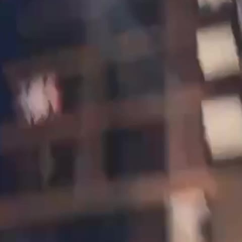 Спасение восьмилетней девочки на пожаре в Ульяновске