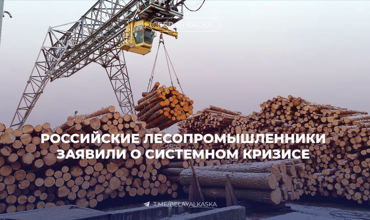 Российские лесопромышленники заявили о системном кризисе В 2024 году по сравнению с 2021-м добыча леса упала на 13%, фанеры — на 23%, пиломатериалов — на 11%. Ассоциации отрасли направили письмо в Минпромторг с просьбой создать оперативный штаб и провести экстренное совещание. Среди причин обвала — не только валютный курс и налоговая нагрузка, но и рост фрахта, отсутствие сбыта щепы и пеллет, падение спроса на стройматериалы и упаковку внутри страны.