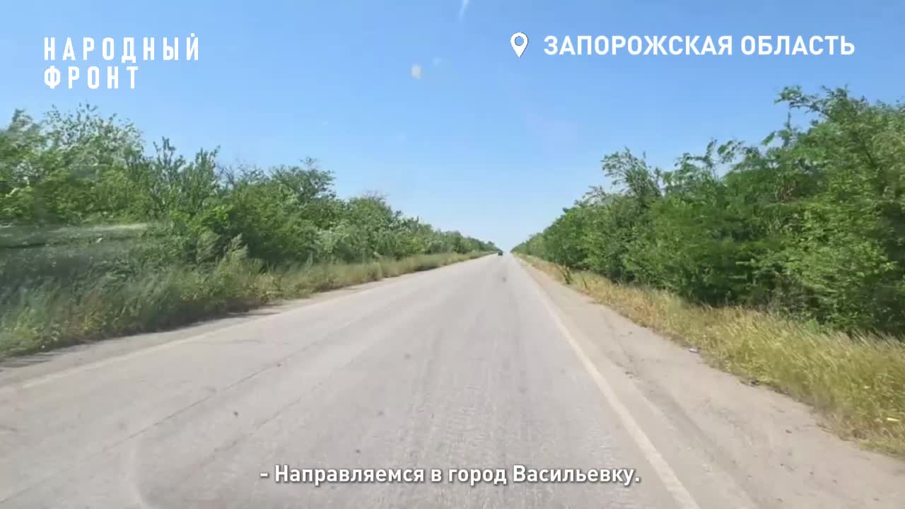 Гуманитарная помощь жителям Васильевки после обстрела