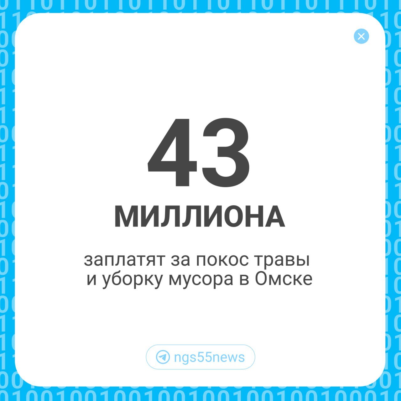 На Госзакупках появилось сразу пять заявок на поиск подрядчиков, которые будут косить траву и убирать мусор в Омске.   На пять округов планируют потратить 43,5 млн рублей. Поиск подрядчиков мэрия будет вести до 28 февраля, подводить итоги — 4 марта.   Дороже всего бюджету обойдется покос травы и вывоз мусора из Центрального округа — 18,6 миллионов.    Затем идут: Кировский — 13,95 миллионов, Советский — 6,3 миллиона, за работу в Ленинском и Октябрьском округах готовы заплатить по 2,3 млн.  Подрядчикам предстоит скашивать траву любого размера.