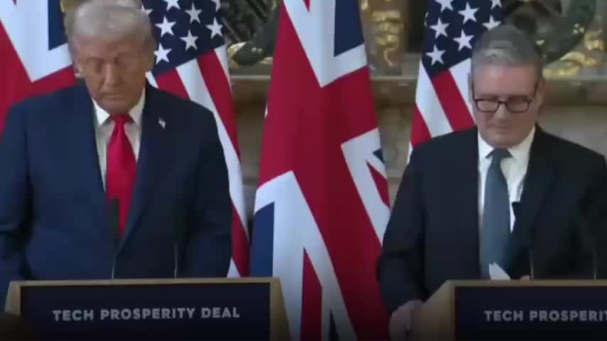 Трамп подчеркивает вклад США и Британии в мировую историю
