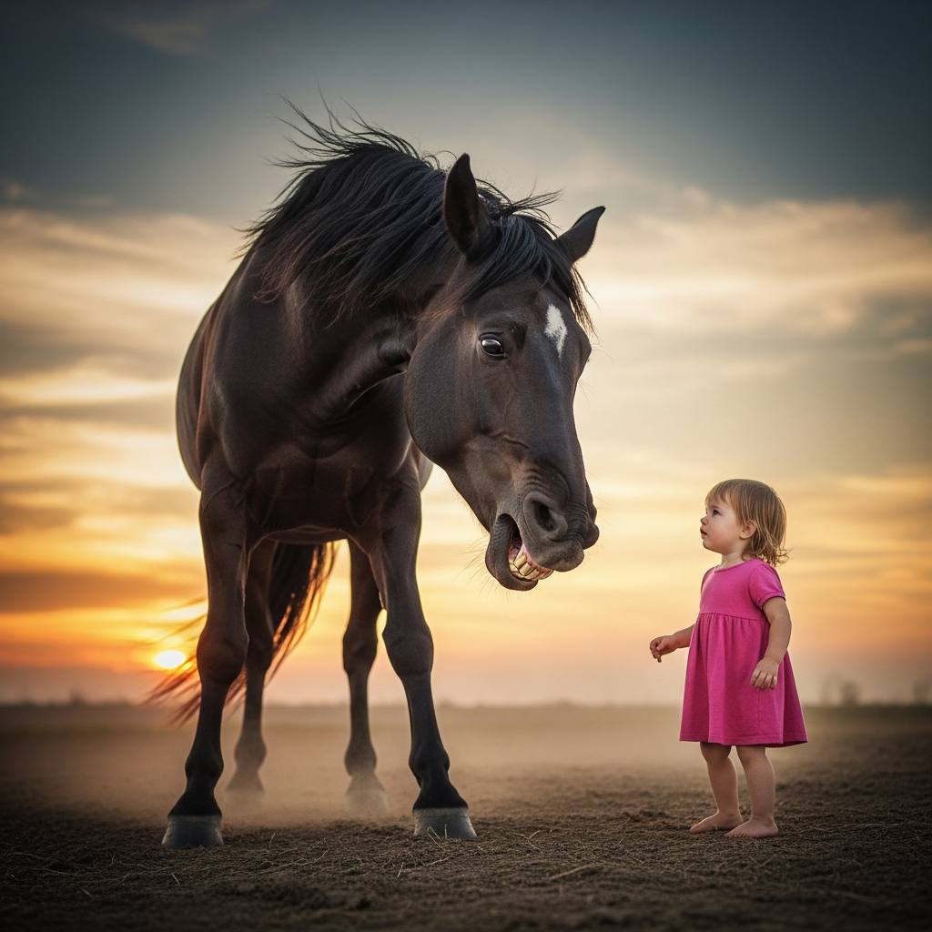 Лошадь разбила лицо двухлетней девочке в Ломоносовском районе Инцидент случился пока ребенок гулял с мамой во дворе Малышка подбежала к животному лошадь сразу же среагировала и нанесла удар копытом в лицо Девочку госпитализировали в детскую городскую больницу в состоянии средней тяжести Медики диагностировали у нее множественные переломы костей лицевого скелета и гематомы Подробности случившегося выясняются TodaySPb   Новости GradSPb   Места СПб