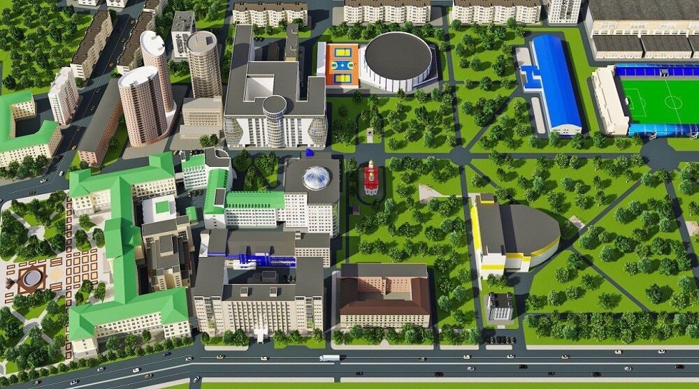 В Ростове до 2030 года достроят студенческий городок ДГТУ Стоимость проекта мирового уровня 25 млрд рублей План по этапам   2026 год Ввод двух 26 этажных общежитий на 1984 места Комнаты на троих с санузлом и душевой Мебель и техника холодильник СВЧ плита будут предоставлены В этом же году откроется спорткомплекс с залами для игровых видов бокса тяжелой атлетики   2028 год Сдача первого из двух новых учебно лабораторных корпусов Это снизит нагрузку на аудиторный фонд   2030 год Полное завершение кампуса На территории появятся футбольный стадион ледовая арена и выставочный комплекс Финансирование идет из федерального и регионального бюджетов а также за счет инвесторов и внебюджетных средств ДГТУ Работы ведутся по графику domostroyrf