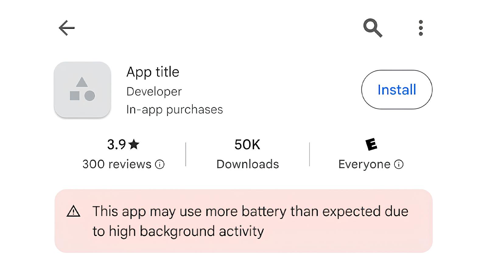Google Play будет предупреждать если приложение слишком сильно расходует заряд батареи В компании выпустили из беты Excessive Partial Wake Lock новую метрику Android Vitals для разработчиков при помощи которой можно выявлять и устранять причины разряда аккумулятора Вместе с этим Google установила пороговое значение для новой метрики компания будет проверять выполнение этого требования Google с 1 марта 2026 года rozetked me news 42669
