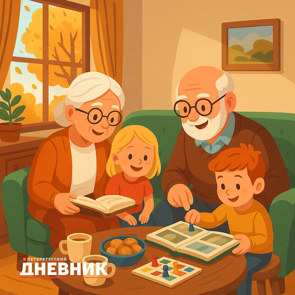 День бабушек и дедушек петербуржцы за участие старшего поколения в воспитании внуков 82 жителей Петербурга считают что бабушки должны участвовать в воспитании внуков При этом 54 горожан видят их роль как ненавязчивую помощь а 44 уверены что поддержка старших крайне важна Мужчины чаще оценивают участие бабушек выше чем женщины а с возрастом уверенность в их необходимости только растёт Большинство респондентов признают без мудрости и заботы старшего поколения воспитание внуков было бы неполным А вы как считаете   обязательно должны принимать участие могут помогать если хотят я против помощи Фото DALL E Подписаться на Петербургский дневник в МАХ