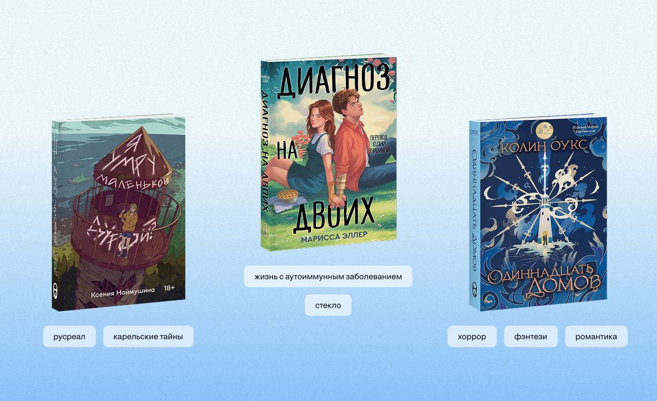 Popcorn Books перезапустились Новое издательство называется Soda Press Сообщение появилось сегодня в телеграм канале издания Popcorn Books закрылось на прошлой неделе Детали В этом месяце Soda Press планируют выпустить три книги Я умру маленькой дурой Ксении Наймушиной о жизни в карельской деревне Диагноз на двоих Мариссы Эллера об аутоимунном заболевании и романтический хоррор Одиннадцать домов Колин Оукс Soda Press издательство которое публикует честные истории о том что происходит вокруг и внутри нас Перемены в жизни принятие горя поиск себя ментальные особенности и уязвимость мы создаем пространство для диалога показываем разный человеческий опыт и не боимся непростых тем Popcorn Books 13 января издательство объявило о закрытии спустя семь лет работы Popcorn Books было основано в 2018 году как подразделение Individuum Оно специализировалось на янг эдалт литературе в том числе книгах с ЛГБТ персонажами Что нужно знать Летом 2022 года акционеры Individuum продали издательство основателю Буквоеда Денису Котову В октябре того же года экс владельцев Individuum Алексея Докучаева и Андрея Баева объявили иноагентами В начале 2023 года Popcorn Books стало первым издательством против которого возбудили дело об ЛГБТ пропаганде Поводом стал бестселлер Лето в пионерском галстуке В августе 2023 Котов продал 51 Popcorn Books издательской группе Эксмо В апреле 2024 года ликвидировали юрлицо Popcorn Books Дело издателей 10 апреля прошлого года силовики изъяли из Подписных изданий десятки книг в которых нашли признаки ЛГБТ идеологии 14 мая 2025 года у действующих и бывших сотрудников Эксмо прошли обыски задержали около десяти человек Троих из них Артема Вахляева Дмитрия Протопопова и Павла Иванова отправили под домашний арест по делу об организации деятельности экстремистской организации Эксмо попросило книжные магазины вернуть или утилизировать 48 своих книг Перед публикацией объявления о запуске нового издательства в канале шел обратный отсчет Фото телеграм канал Soda Books Подписывайтесь на Бумагу и предлагайте новости