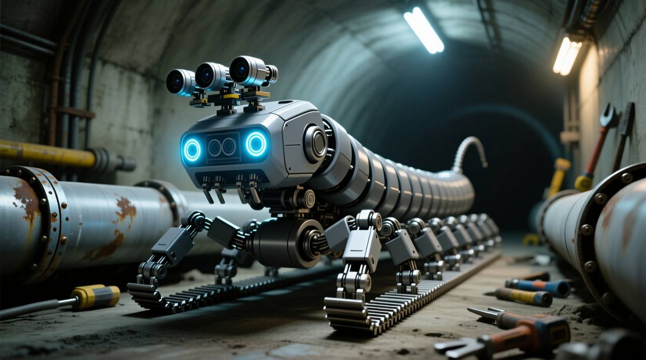 Новый модульный робот конструктор для нефтепроводов прошёл испытания в компании Сибур Он рассчитан для прохождения по трубам 180 320 мм сделан из алюминия и стали и взрывозащищён изнутри В теории модулей у робота может быть хотя бы даже 100 Он может быть преобразован в любое количество модулей рассказал Михаил Сазанов сотрудник компании Tubot Квадратные стальные модули соединены кабелями В случае неисправностей робота легко отремонтировать уверяют разработчики Устроство отвечает требованиям ГОСТа по взрывозащите герметичная конструкция и многоуровневая защита электрики обеспечивают безопасность В случае короткого замыкания робот не вызовет взрыв в трубопроводе  Он может перевозить различные грузы например датчики и выполнять работы такие как покраска труб изнутри Модуль можно легко адаптировать под любые требования заказчика Подпишитесь на Электричку