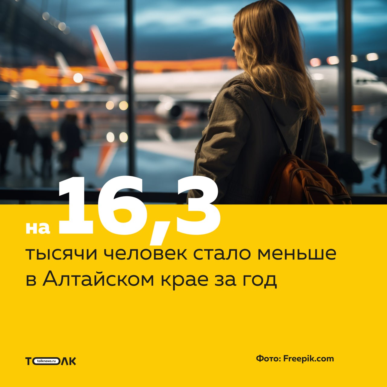 За год численность населения Алтайского края сократилась с 2,11 млн человек до 2,09 млн.   В регионе стало меньше приблизительно на 16,3 тысячи человек. Таковы данные Росстата. На начало 2025 года в крае проживает 2,098 млн человек. Из них 1,232 млн – в городах и 866 тысяч человек — в селах. На начало прошлого года в Алтайском крае проживало 2,115 млн граждан. Среди них 1,237 млн человек жили в городах, а 878 тысяч – в селах.  Самым населенным регионом СФО на начало 2025 года стал Красноярский край, где проживает 2,837 млн человек.     ТОЛK