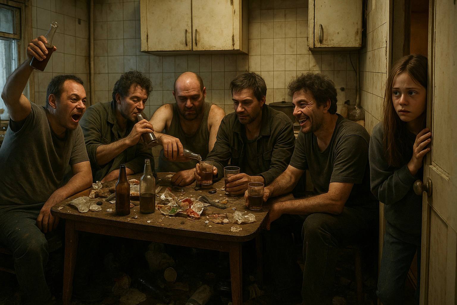 В Петербурге задержали группу педофилов надругавшихся над 13 летней девочкой Отец девочки выпивал таскал домой собутыльников и позволял им измываться над дочерью Правоохранители задержали шесть человек в том числе отца В ближайшее время им изберут меру пресечения Возбуждены уголовные дела по двум статьям половое сношение с лицом не достигшим четырнадцатилетнего возраста и развратные действия По данным следствия с 31 декабря прошлого года на протяжении восьми месяцев мужчины вели с девочкой интимную переписку и совершали действия сексуального характера Трое подозреваемых вступали с ребёнком в половую связь GradSPb Места СПб TodaySPb Новости СПб