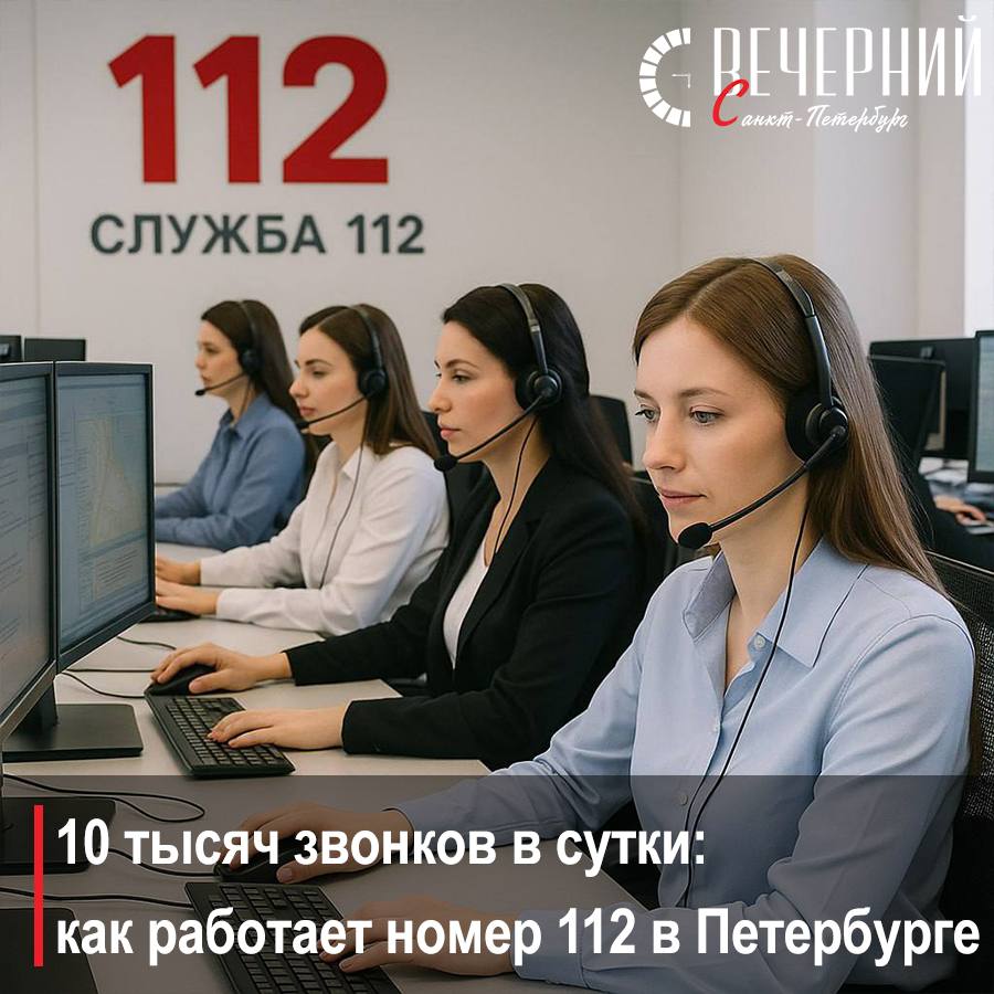 Почти 300 тысяч вызовов за месяц: Служба 112 рассказала о нагрузке в Петербурге Комитет информатизации и связи организовал эффективное взаимодействие Службы 112 с экстренными оперативными службами города. Таким образом, каждый поступающий звонок оперативно переадресуют на номер нужной службы. За июнь операторы Службы 112 переадресовали: Более 6,3 тысяч вызовов в пожарно-спасательную службу; Свыше 82 тысяч вызовов в полицию; Около 77 тысяч вызовов в скорую медицинскую помощь Примерно 1,6 тысячи вызовов в газовую службу. Так же отмечается около 18 тысяч ситуаций, потребовавших комплексного реагирования и межведомственного взаимодействия. Фото: сгенерировано нейросетью Вечерний Санкт-Петербург
