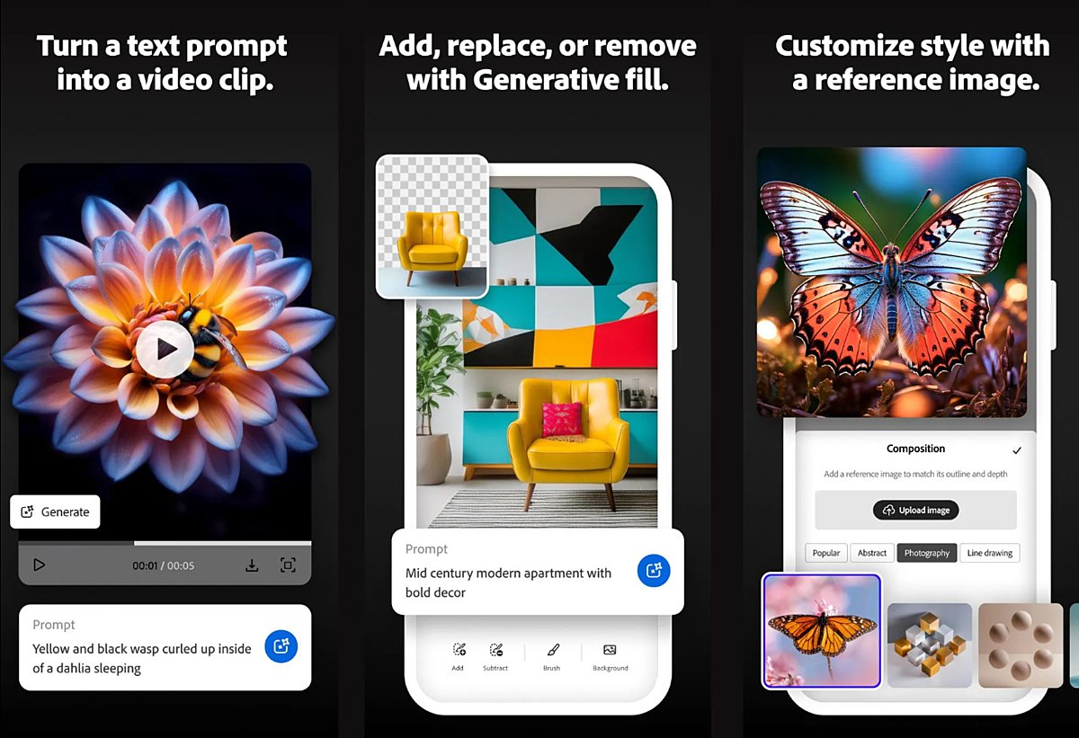 Adobe выпустила приложение Firefly для iOS и Android. В нём пользователи могут генерировать изображения и видео по текстовым промптам, конвертировать картинки в ролики и использовать другие ИИ-инструменты vc.ru/ai/2048046