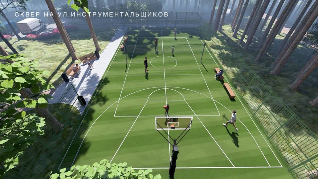 В Курортном районе обустраивают сквер на улице Инструментальщиков. Здесь появится пространство для отдыха и занятий спортом.  Для активных занятий и дружеских матчей оборудуют волейбольную и баскетбольную площадки. Также появятся воркаут-зоны с брусьями, турниками, теннисные столы и столики для шахмат. Дополнительно обустроят пешеходные дорожки и место для спокойного отдыха.  Рабочие высадят новые деревья и кустарники, специалисты отремонтируют существующие газоны и установят информационные щиты.  Фото: Telegram-канал вице-губернатора Петербурга Евгения Разумишкина