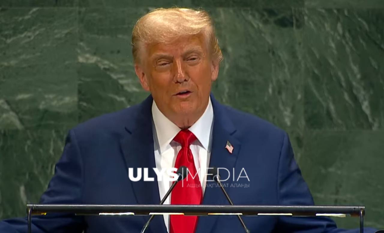 Дональд Трамп начал выступление на сессии ГА ООН t me ulysmediatg
