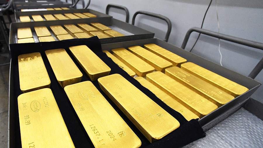 В России прирост балансовых запасов золота в 2025 году составил 614 тонн Прирост запасов жидких углеводородов нефть конденсат составил 640 млн тонн газа 670 млрд кубических метров сообщает Минприроды jkinvest news jkinvest