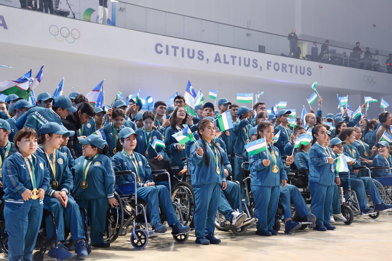 Шавкат Мирзиёев поздравил сборную с победой на молодежных Параазиатских играх repost uz sport luchshie pochti dvesti medaley Подписывайтесь на Repost
