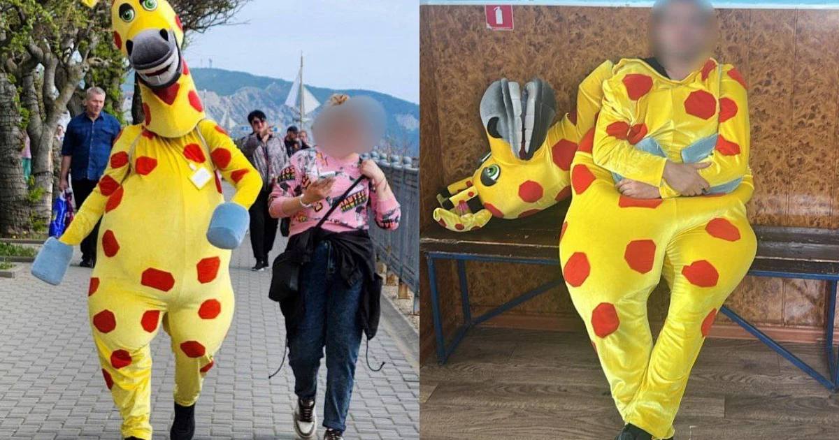 Аниматора в костюме жирафа задержали в Анапе 27-летний житель Анапы без разрешения предоставлял туристам платные услуги по фотографии с ростовой куклой. Кроме того, поведение аниматора вызвало подозрение у сотрудников правоохранительных органов. От освидетельствования на наркотическое опьянение мужчина отказался, за что против него составили протокол. Также в администрацию города передали материалы по нарушению тишины и покоя. пресс-служба ГУ МВД России по Краснодарскому краю /фото/видео для публикации или заказать рекламу: «Утренний Юг»