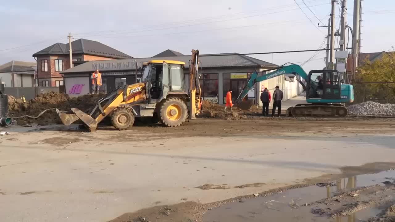 Завершение замены водопровода в Панфилово и Светлодолинском