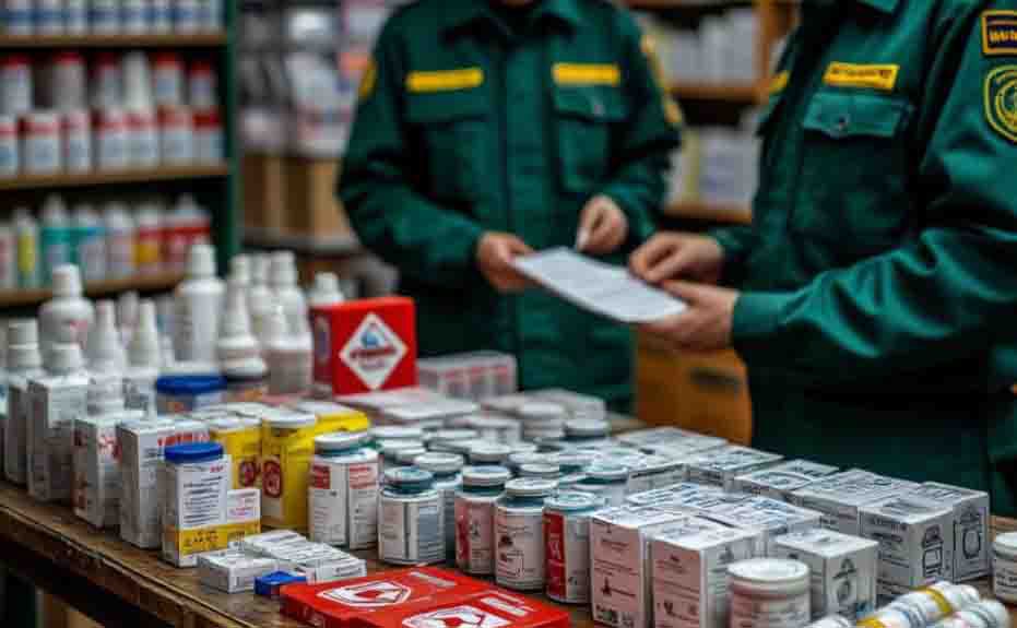 Незаконную торговлю ветпрепаратами пресекли на Камчатке Лекарства изъяты из реализации и должны быть уничтожены Двух предпринимателей привлекли к ответственности за торговлю ветеринарными лекарствами без лицензии. Суд взыскал с них штраф и обязал уничтожить потенциально опасный товар, передаёт ИА «Камчатское время». Подробности по ссылке:
