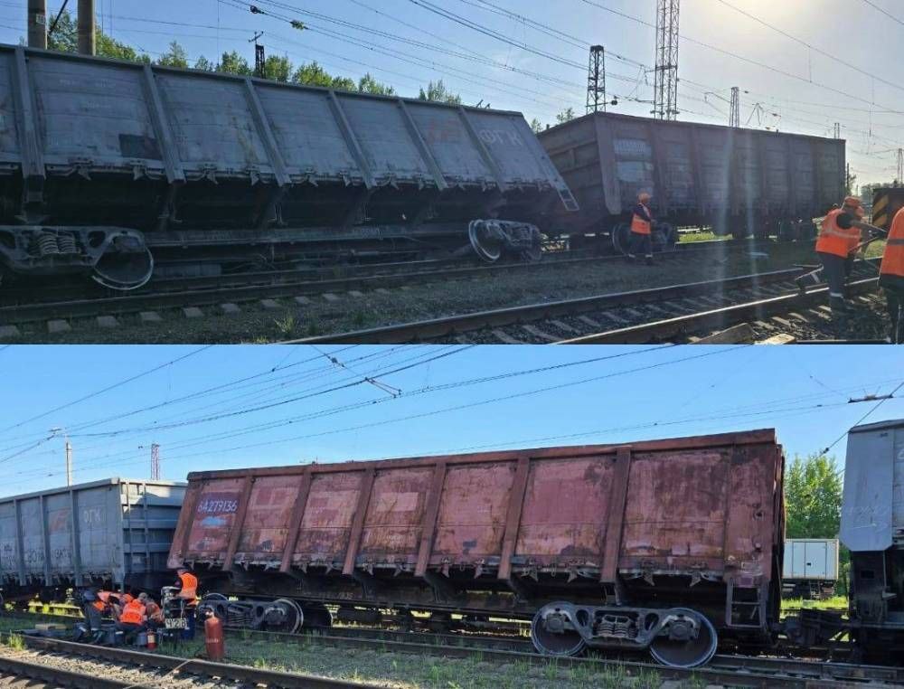 В Прикамье грузовой поезд сошел с рельсов Как сообщили в Уральской транспортной прокуратуре, происшествие случилось 29 мая вечером. На станции Чусовая восемь вагонов с щебнем сошли с рельсов. К счастью, в происшествии никто не пострадал. Пермская транспортная прокуратура по данному факту проводит проверку. Источник ЧП Пермь Прислать новость