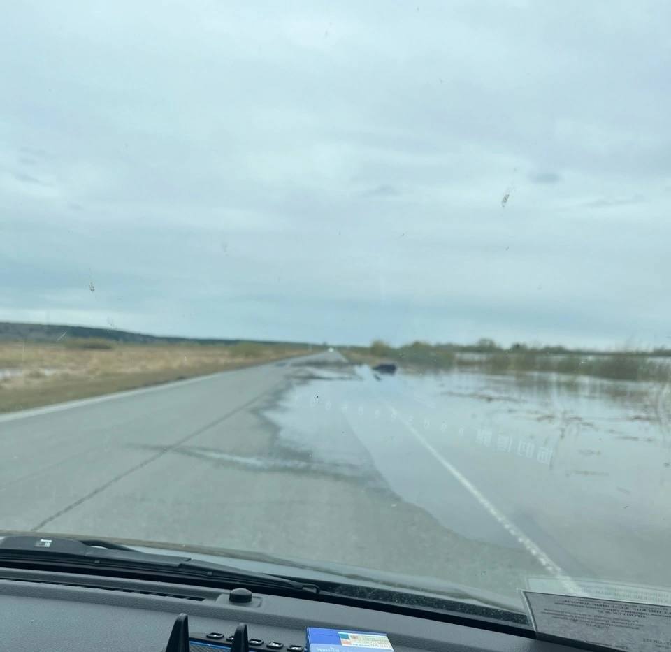 Из-за паводка дорога к Синицинскому бору оказалась под водой В Ишимском районе участок дороги частично затоплен, сообщили водители. : Телеграм / Тюмень с огоньком Подписаться Дать «буст»
