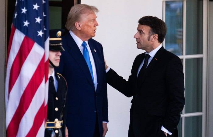 Макрон заявил, что «несколько раз» разговаривал с Трампом вчера вечером, обсуждали украинское урегулирование.
