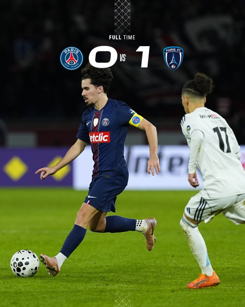 Сенсация в Кубке Франции Париж выбил ПСЖ Скромному клубу хватило одного мяча чтобы пройти звездных соседей В этом сезоне Матвей Сафонов пропускавший игру из за травмы будет без Кубка Франции Подписывайтесь на РИА Новости Спорт в MAX