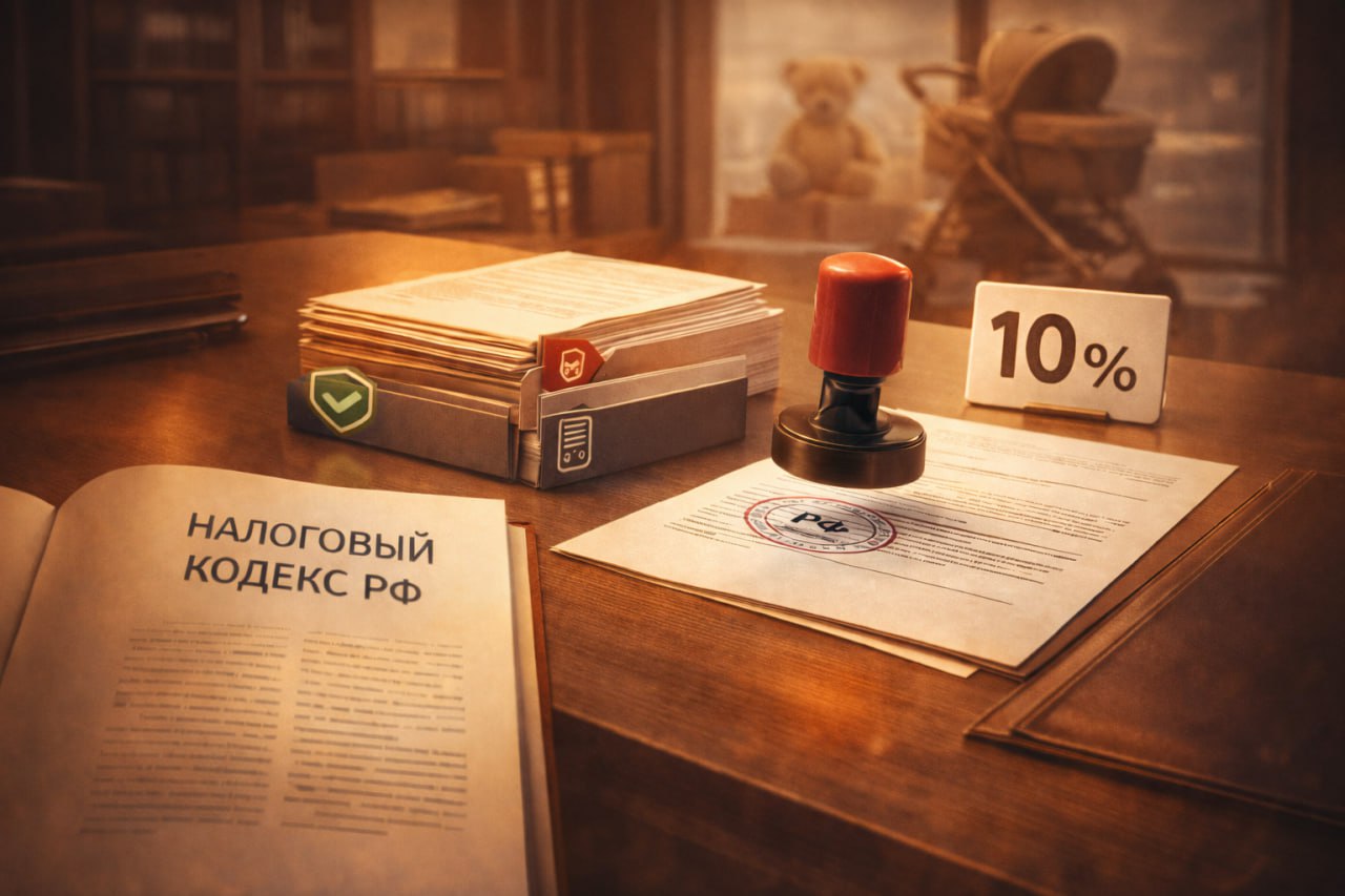 Минфин решил навести порядок на рынке детских товаров где правят бал китайские поставщики которые используют льготный НДС в 10 Ведомство готовит поправки в Налоговый кодекс согласно которым производители и поставщики смогут рассчитывать на льготный налог только в том случае если их продукция будет сертифицирована Для подтверждения правомерности применения пониженной ставки НДС в отношении товаров для детей налогоплательщики будут предоставлять в налоговый или таможенный орган сведения о сертификате соответствия выданным органом по сертификации зарегистрированным в РФ либо о декларации о соответствии зарегистрированной национальным органом по аккредитации Топ Бизнес Подписаться в MAX