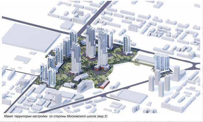 Застройщик добивается разрешения на возведение 75-этажных домов на Московском шоссе  С 22 февраля по 1 марта проходят очередные общественные обсуждения по поводу строительства небоскребов высотой до 75 этажей на Московском шоссе.  Высотные жилые дома хочет возвести на четырех участках специализированный застройщик «Мичурина 27». Речь идет о территории бывшего ГПЗ-4. Раньше проект не получил согласование на отклонение от предельных параметров разрешенного строительства.  Предыдущие обсуждения проходили с 23 ноября по 14 декабря 2024 года. Городские власти не разрешили построить небоскребы высотой до 250 метров, так как конфигурация участка не позволяет строить такие высотные объекты и рядом нет нужной социальной инфраструктуры.