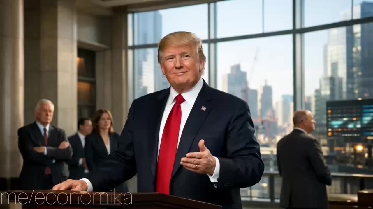 Трамп о росте экономики США и снижении значимости госдолга