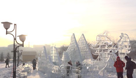 Повреждены некоторые скульптуры в ледовых городках На Театральной площади пострадал Мышиный король из Щелкунчика у него оторвали голову На площади Декабристов сломали перо памятника Пушкину А на площади Труда дважды подвергалась нападению скульптура Кая из Снежной королевы Все повреждения уже устранены специалистами